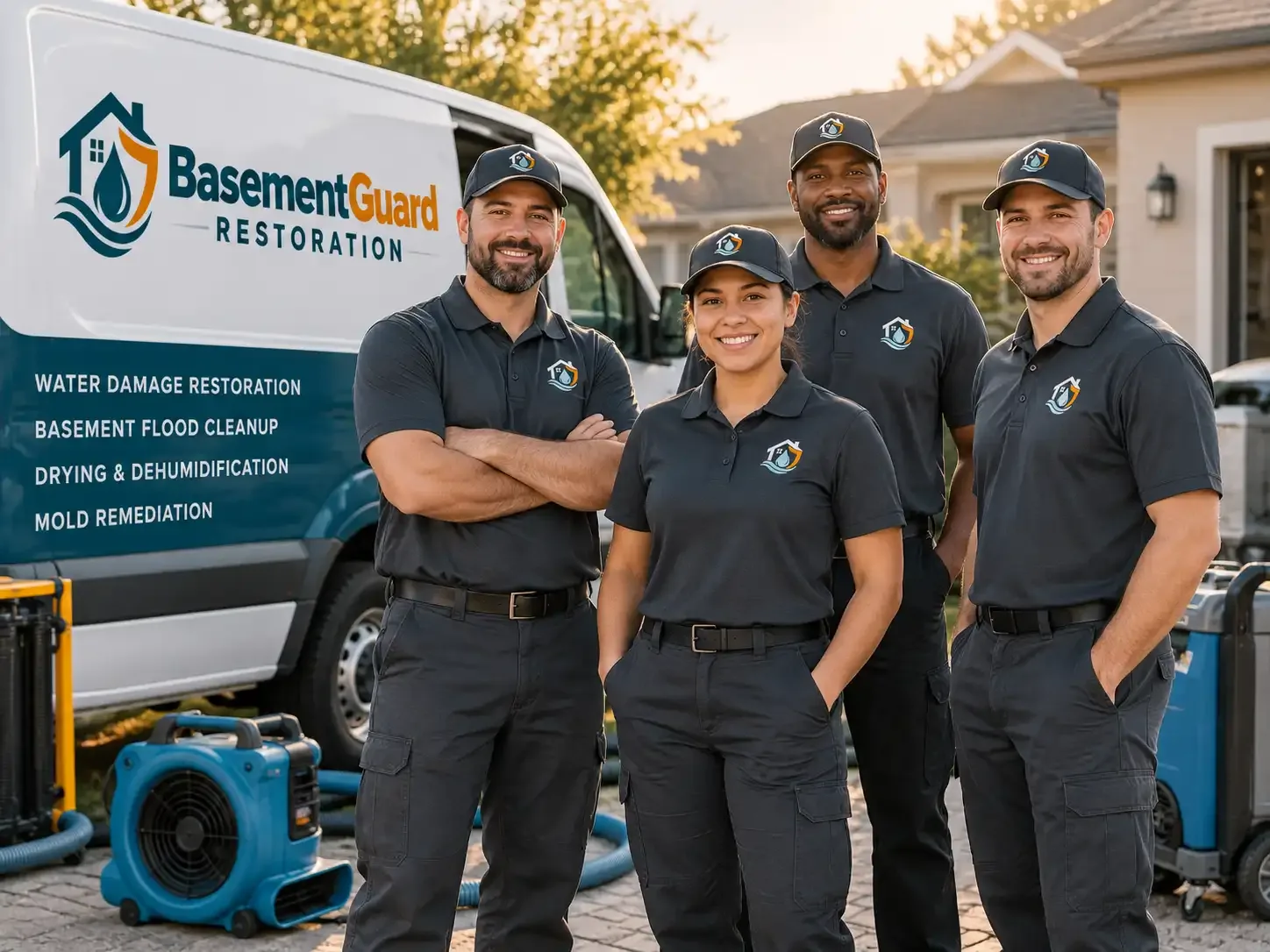 Basement Water Damage Restoration company in Cogswell, ND